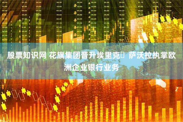 股票知识网 花旗集团晋升埃里克・萨沃拉执掌欧洲企业银行业务